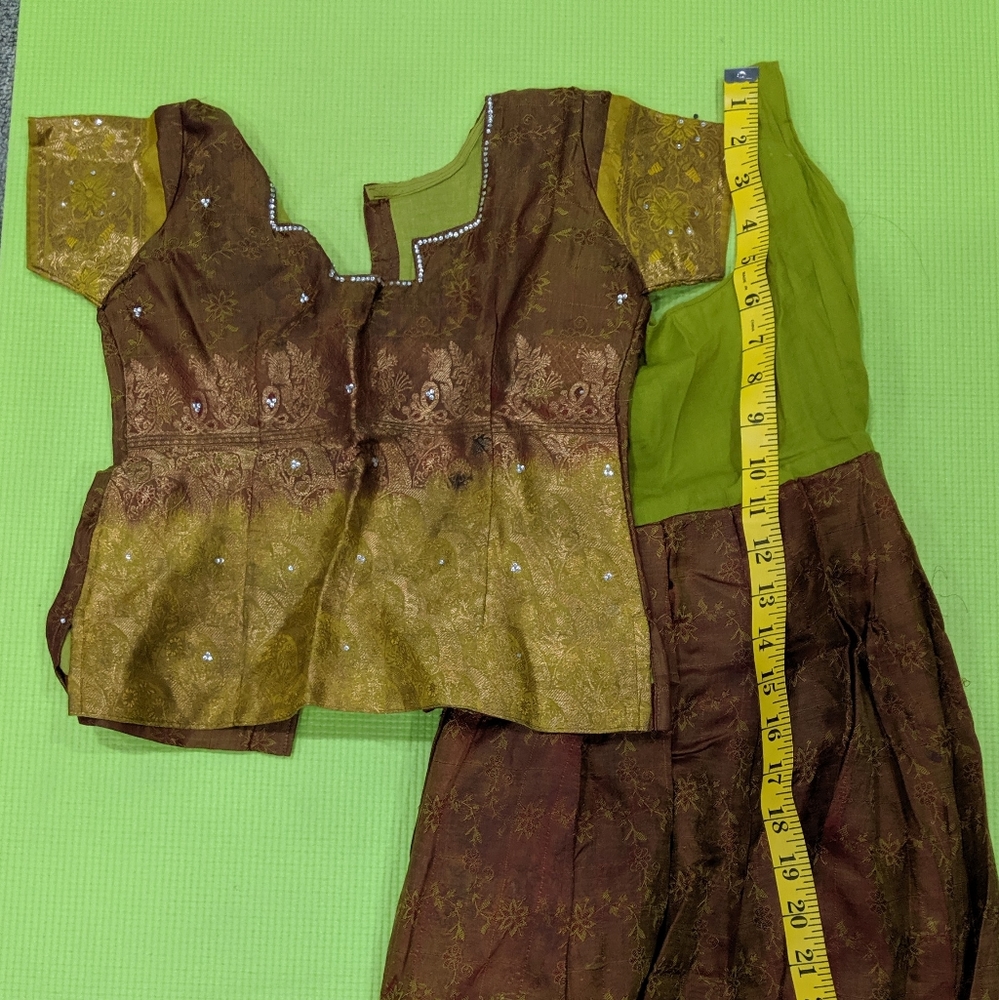 Indian kid's skirt/blouse